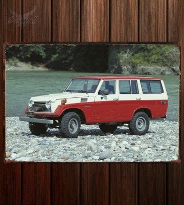 Металлическая табличка Toyota Land Cruiser 50 US-spec (FJ56VL)